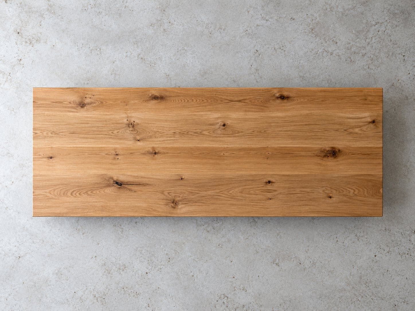 Rectangular oak table tops
