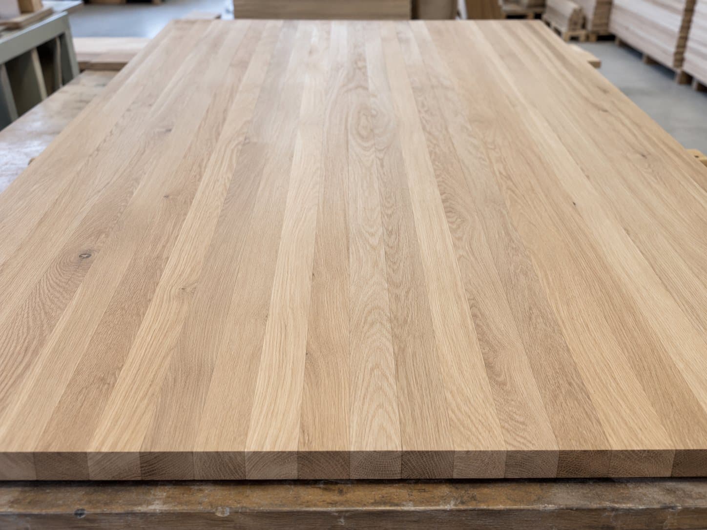 Full stave solid oak panels