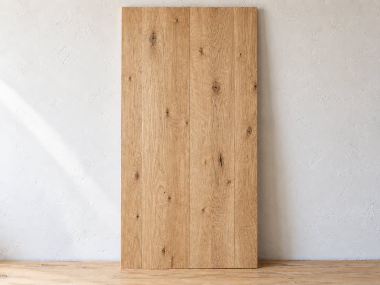 Character solid oak panels