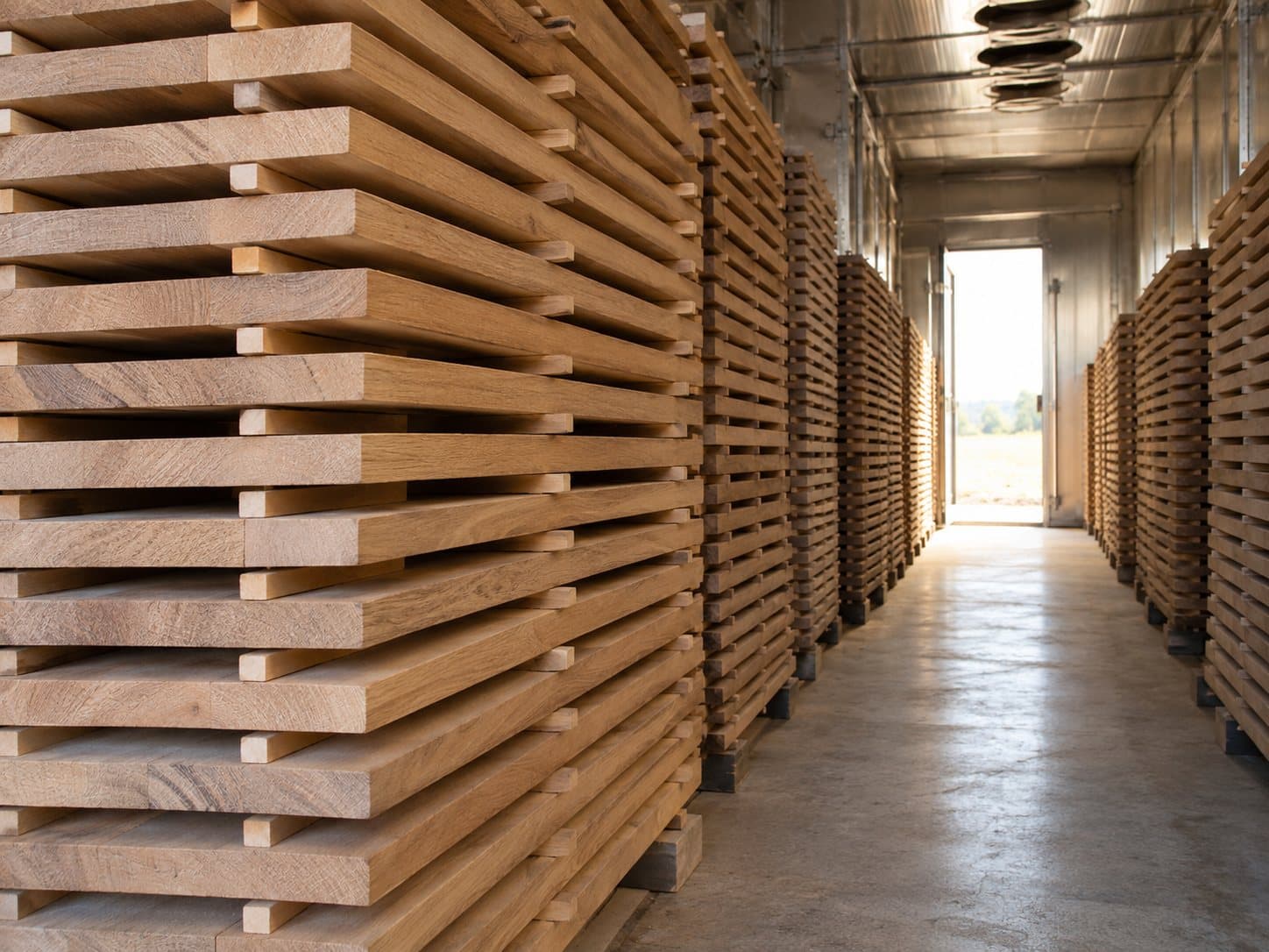 Kiln dried stacks