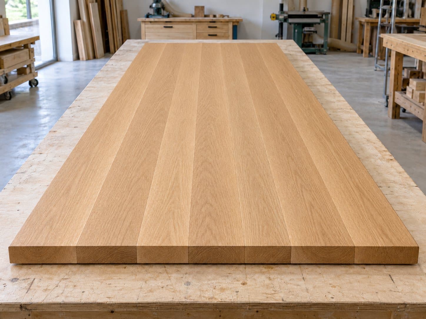 Full stave table top one piece